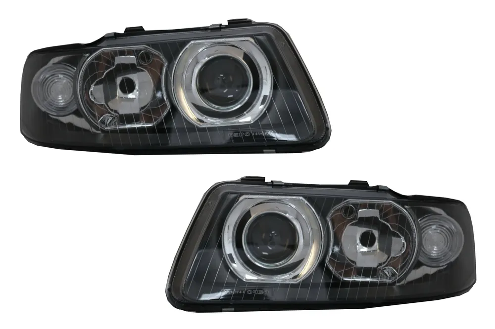 Faruri compatibil cu AUDI A3 8L (09.2000-2003) Negru Comandă acum