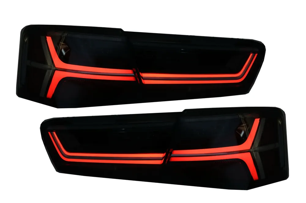 Reducere specială Stopuri Full LED compatibil cu Audi A6 4G C7 (2011-2014) Facelift Design Semnalizare Secventiala