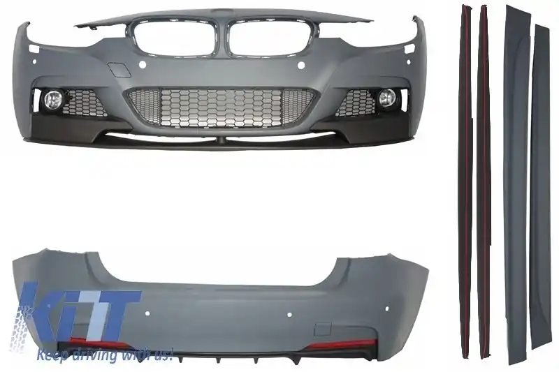 Pachet Exterior M-Performance compatibil cu BMW (F30) 2011-up Reducere de preț