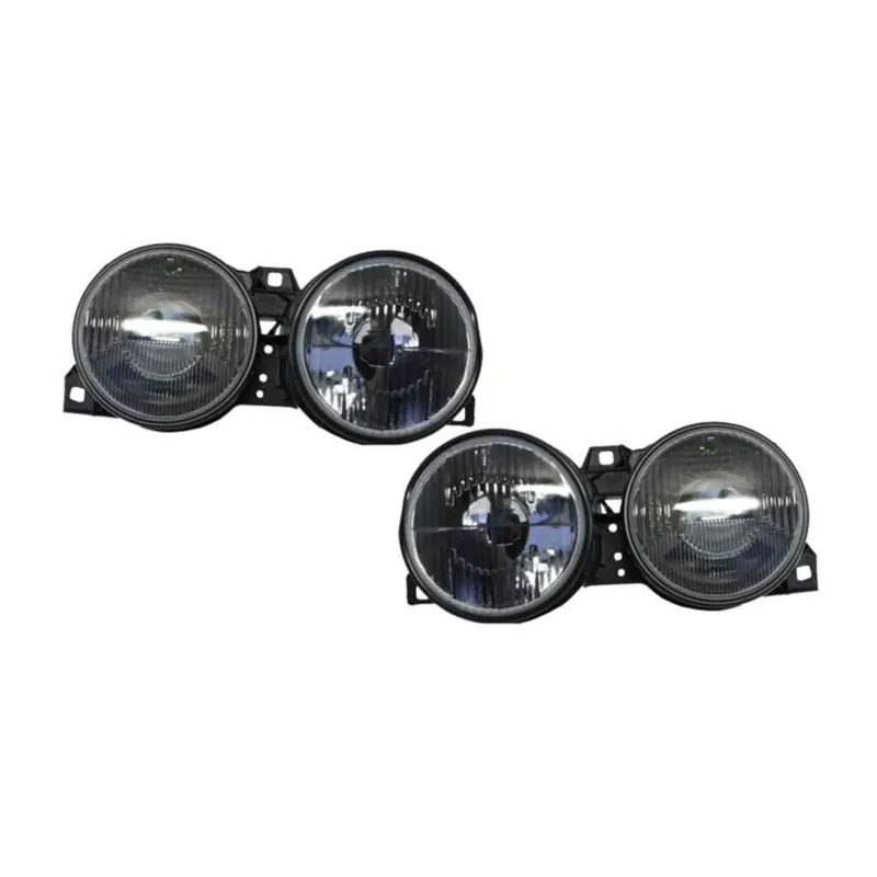 Faruri compatibil cu BMW Seria 3 E30 (11.1982-06.1994) Negru Mai ieftin
