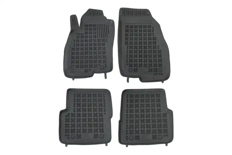 Ofertă de sezon Covorase Presuri Auto Negru din Cauciuc compatibil cu FIAT Punto III 2012 –