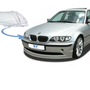 Ultima șansă Sticla Far Dreapta compatibil cu BMW Seria 3 E46 Sedan/Touring (2001-2004) Facelift