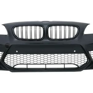 Bara Fata Echipata cu Grile Centrale compatibila cu BMW Seria 5 F10 F11 (2011-2017) M5 G30 Design Popular