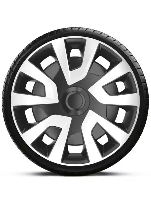 Set Capace Roti, 15 inch, Argintiu Revo Van, Mega Drive Disponibil imediat