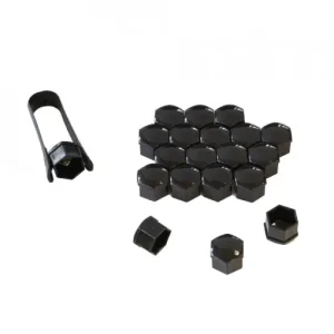 Capac Prezoane 17 Mm Negru Set 20 Buc+Cleste Preț mic