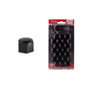Set capace prezoane 17 mm, culoare Negru Expediere rapidă