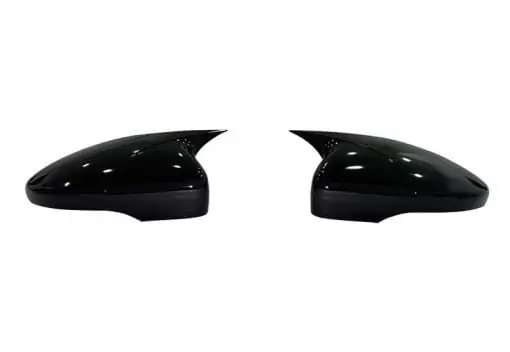 Expediere rapidă Capace oglinzi BATMAN compatibile cu VW Passat B7 2010-2014 Negru lucios