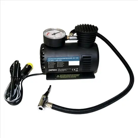 COMPRESOR AUTO 12 V CU MANOMETRU PETEX GERMANY Ultima șansă