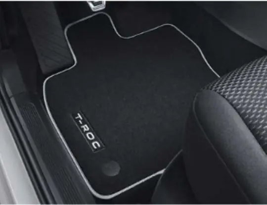 Covorase de cauciuc -fata&spate- originale Volkswagen T-roc 2017/2018 Reducere extra