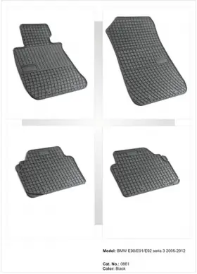 Vezi acum Covoare cauciuc BMW E90/E91/E92 seria 3 2005-2012