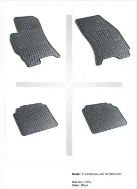 Covoare cauciuc FORD MONDEO MK III 2000-2007 Vezi acum