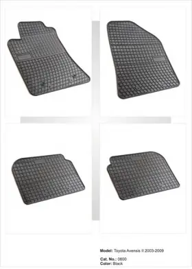 Covoare cauciuc TOYOTA AVENSIS II 2003-2009 Reducere extra