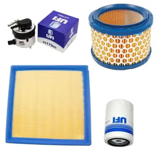 Bestseller Pachet filtre revizie FORD FOCUS limuzina 1.6 16V 100 cai, filtre Ufi