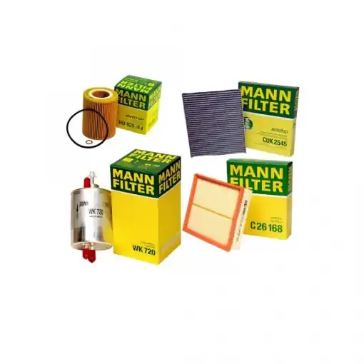 Pachet filtre revizie BMW 3 318 i 143 CP (09.2001 > 02.2005) Mann-Filter Preferatul clienților