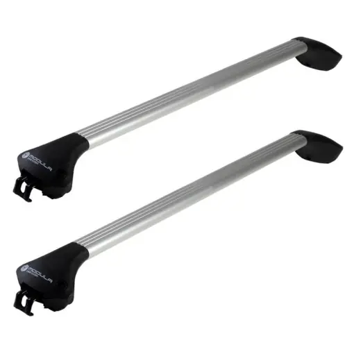 Bare transversale Modula Oval Bar Chiuso gri, compatibile cu Mercedes E Station Wagon (S213) 2016+ cu bare longitudinale integrate Reducere de preț