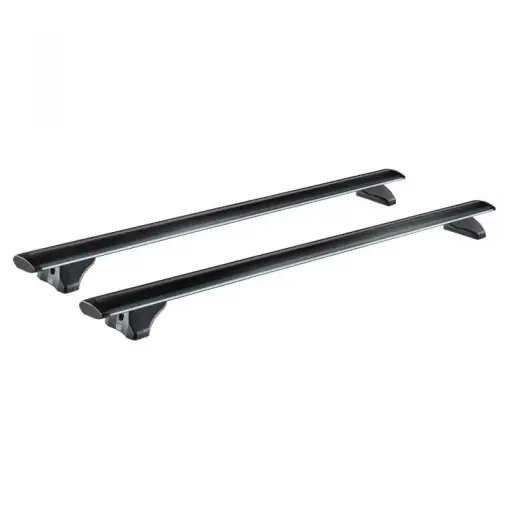Bare transversale din aluminiu Cruz Airo FIX Black pentru Hyundai Tucson (NX4) 2020+ cu bare longitudinale integrate Disponibil imediat