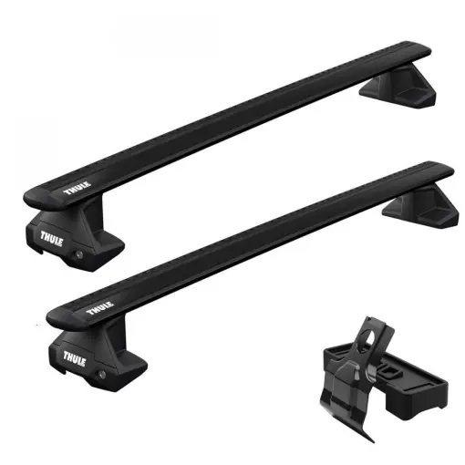 Livrare rapidă Bare transversale Thule WingBar Evo Clamp Black dedicate pentru Mazda Cx-30, 5 usi, model 2019+ cu plafon normal