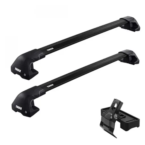 Cel mai bun preț Bare transversale Thule WingBar Edge Clamp Black dedicate pentru Volkswagen Polo V (6R), 5 usi, model 2009-2014 cu plafon normal