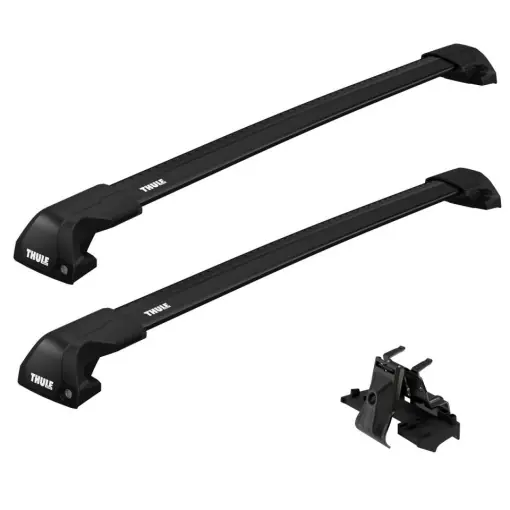 Vezi acum Bare transversale Thule WingBar Evo Flush Edge Black dedicate pentru Volvo V60 2019+ cu bare longitudinale integrate