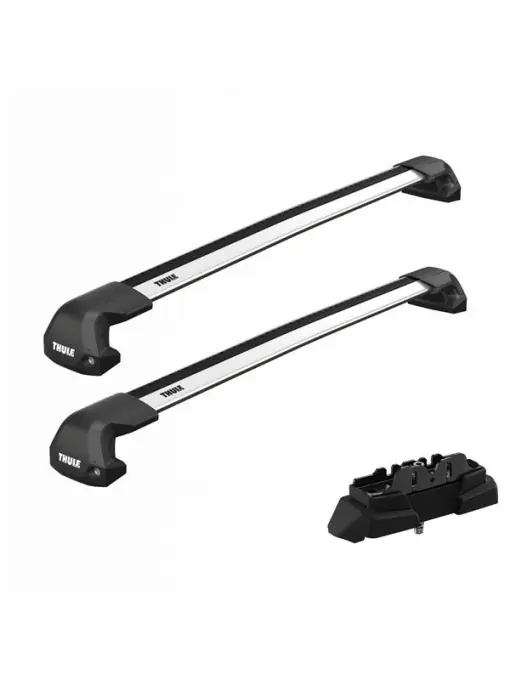 Noutate Bare transversale Thule WingBar Edge Clamp Silver dedicate pentru Peugeot Expert, model 2016- cu puncte fixe