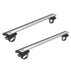 Vezi acum Bare transversale Thule Evo 7108 Raised Rail Wingbar Evo Silver dedicate pentru Honda Elysion 2004-2015 cu bare longitudinale inaltate