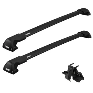 Vezi acum Bare transversale Thule WingBar Evo Flush Edge Black dedicate pentru Lynk & Co 08 5-dr SUV 2023- cu bare longitudinale integrate