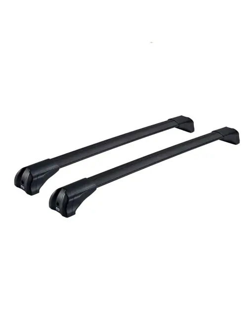 Bare transversale din aluminiu Cruz Airo FUSE Dark pentru Mercedes A (W177), 5 usi, model 2018+ cu puncte fixe Disponibil imediat