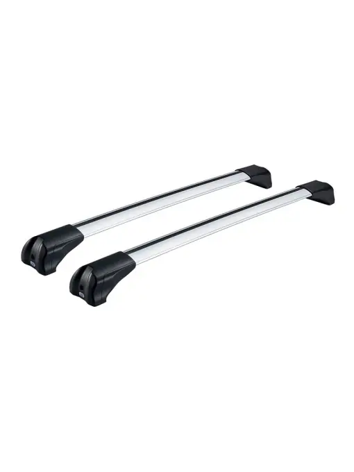 Bare transversale din aluminiu Cruz Airo Fuse Gri pentru Lancia Lybra Station Wagon, 5 usi, model 1999-2005 cu puncte fixe Promoție