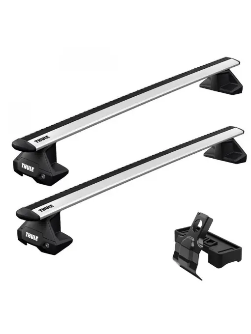 Preț promoțional Bare transversale Thule WingBar Evo Clamp Silver dedicate pentru Toyota Alphard 5-dr MPV 2015-2023 cu plafon normal