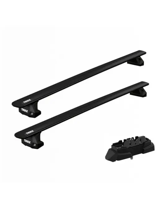 Preț redus Bare transversale Thule WingBar Evo Clamp Black dedicate pentru Mercedes-Benz GLE Coupé 5-dr SUV 2019- cu puncte fixe