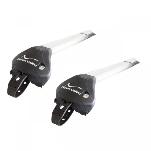 Bare transversale Green Valley Freeline Aluminiu pentru Skoda Yeti 2013+ cu bare longitudinale Super ofertă