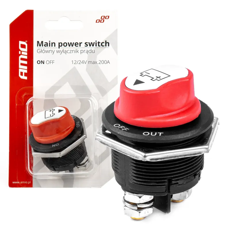 Intrerupator Contact Principal Curent Auto, 12/32V, 200A Continuu / 1000A Varf Plată sigură
