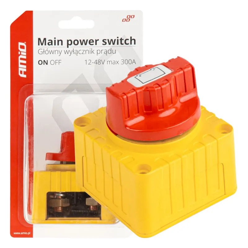 Intrerupator Contact Principal Curent Auto, 12-48V, max. 300A Ieftin
