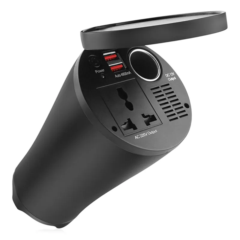 Invertor Auto 12V la 230V, 150W Continuu / 300W Varf, 2x USB, PI02 Livrare rapidă