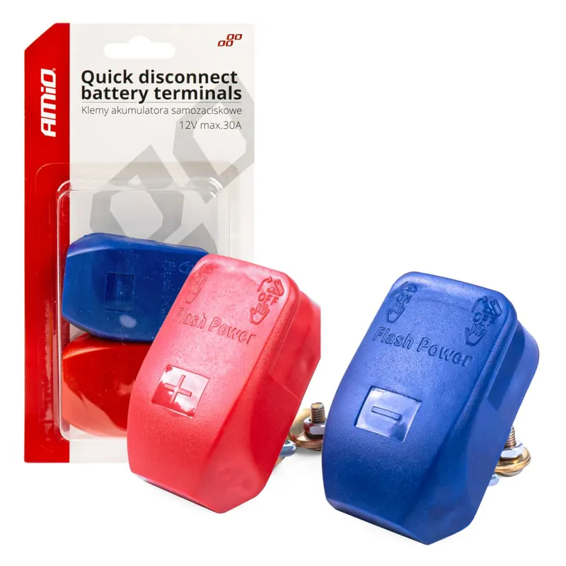 Borne Baterie Auto cu Deconectare Rapida, 12V, max. 30A Comandă acum