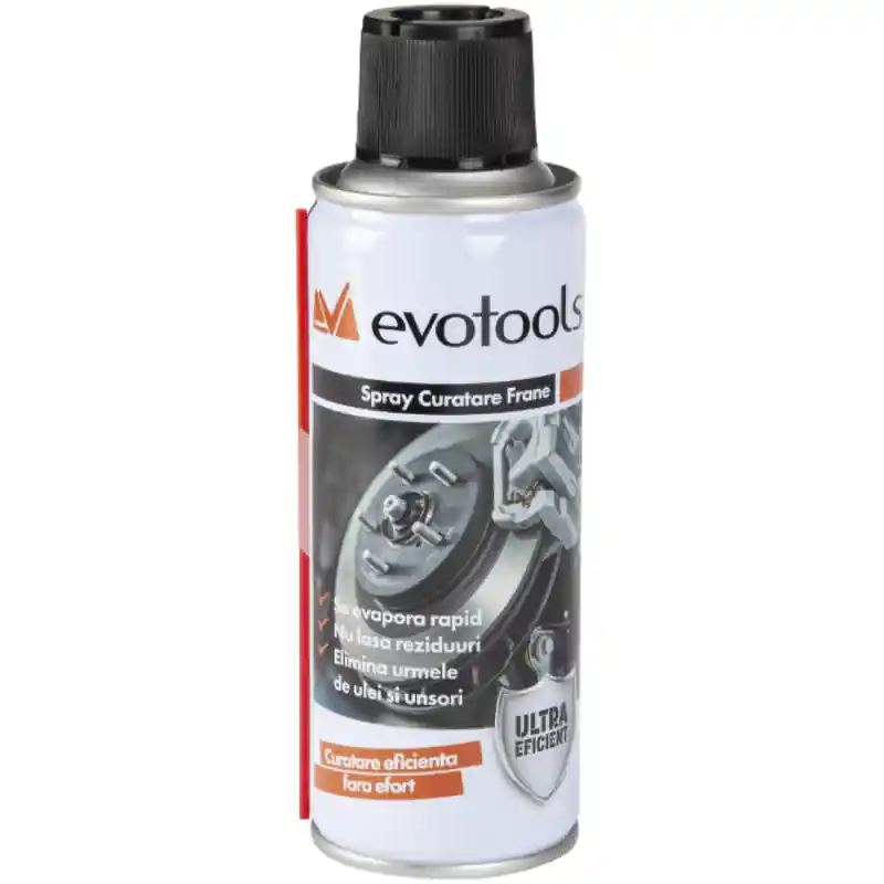 Spray Curatare Frane, 200 ml, Degresant, Elimina Ulei Reziduuri, Curatare Discuri Tamburi Bestseller