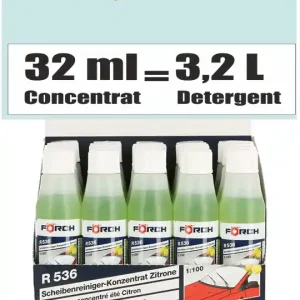 Livrare expres Detergent de parbriz concentrat 1:100, Foerch, 32ml, R536, vara