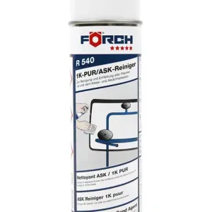 Cel mai bun preț Solutie de curatat parbrize inainte de lipire 1K-PUR FORCH 5*, R540, Degresant