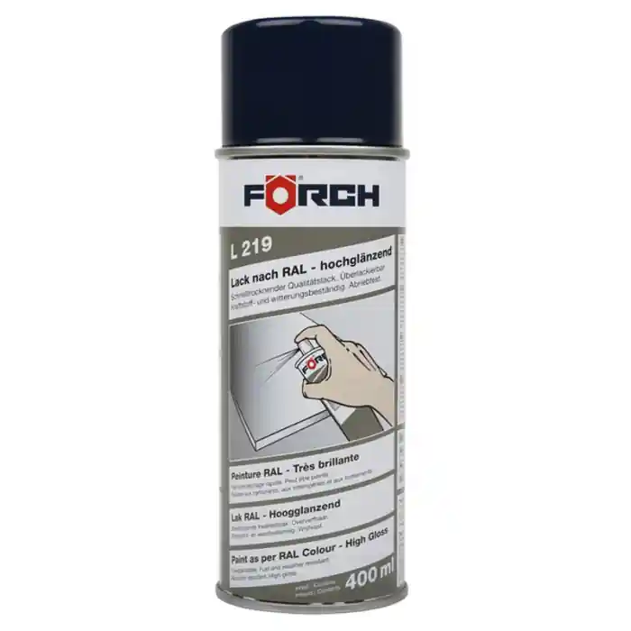 Spray vopsea cu uscare rapida, interior/exterior, nuanta Albastru LM L219, RAL 5011 Reducere de preț