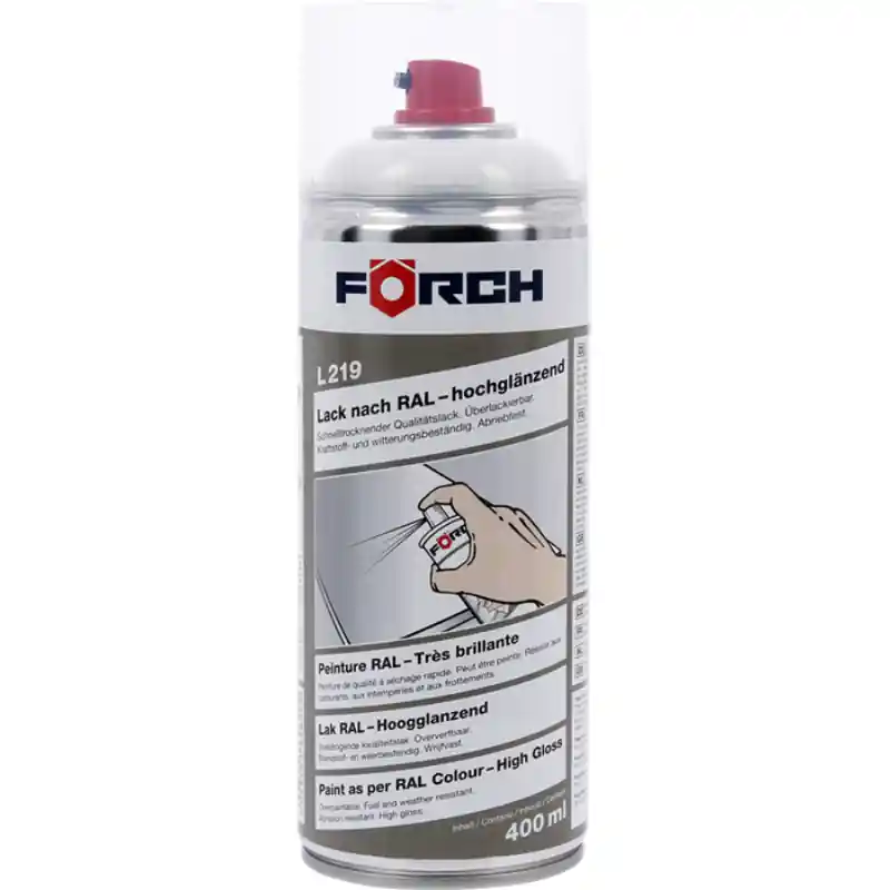 Cumpără online Spray vopsea cu uscare rapida, interior/exterior, nuanta ALB R9003