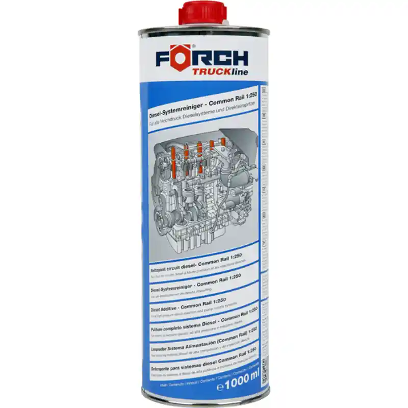 Cel mai vândut Aditiv pentru curatare sistem diesel Common Rail 1:250 TRUCKline, 1L