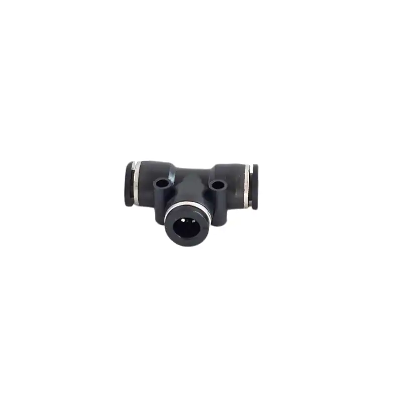 Expediere rapidă Teu rapid din plastic, racord tip T, 8 mm pentru sisteme pneumatice auto
