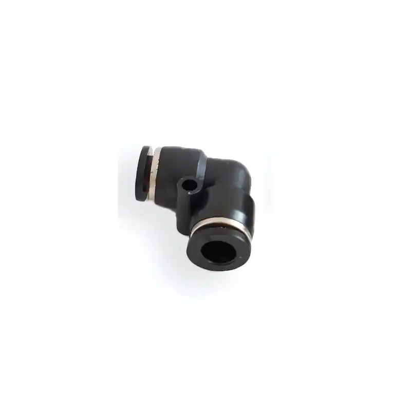 Calitate înaltă Cuplaj pneumatic din plastic, cot 8mm, pentru instalatii aer auto