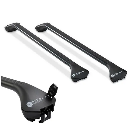 Vezi acum Bare transversale Modula Oval Bar Chiuso negre, compatibile cu Mitsubishi RVR 2010+ cu bare longitudinale integrate