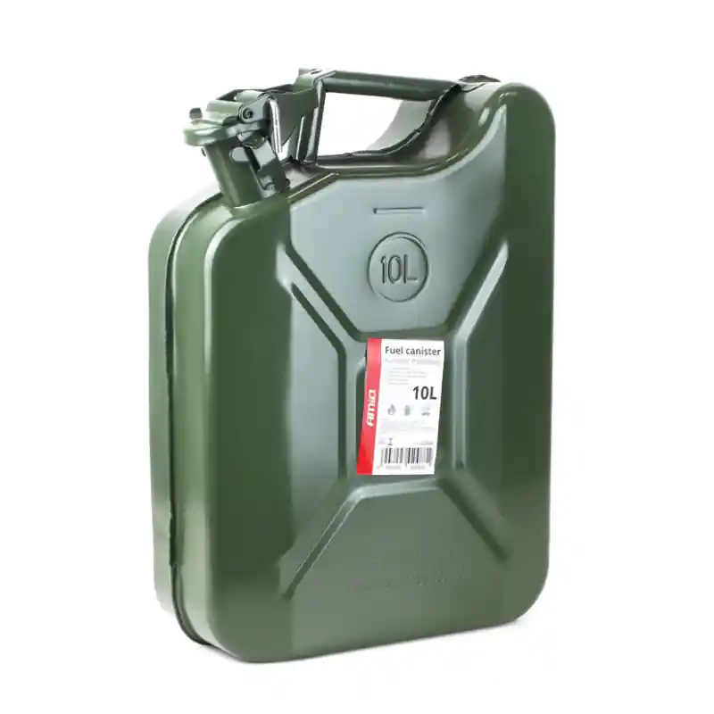 Bidon Metalic 10L pentru Combustibil - Canistra Metalica Benzina/Motorina Preț redus