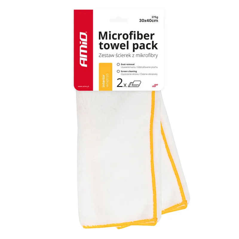 Expediere rapidă Laveta Microfibra pentru Curatare Interior Auto, 30x40cm, 275g