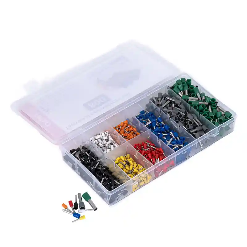 Reducere Set conectori cabluri electrice, 800 buc, cupru, protectie, auto, industrial