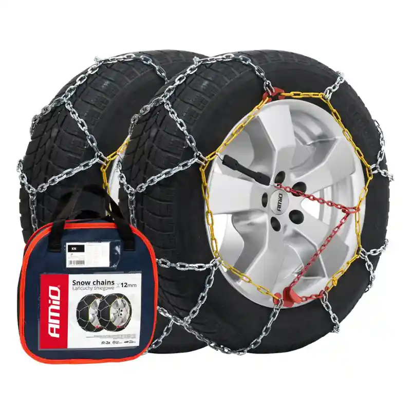 Lanturi antiderapante pentru zapada auto, KN-70, 12 mm, set 2 bucati, R13, R14, R15, R16, R17 Reducere