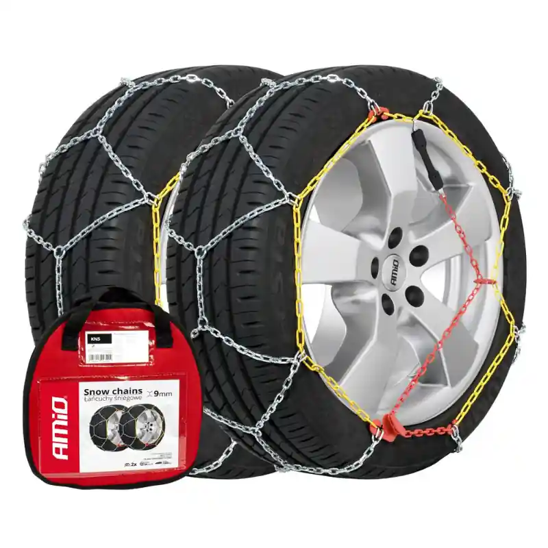 Lanturi antiderapante pentru zapada auto, KNS-100, 9 mm, set 2 bucati, R14, R15, R16, R17, R18, R19 Reducere specială