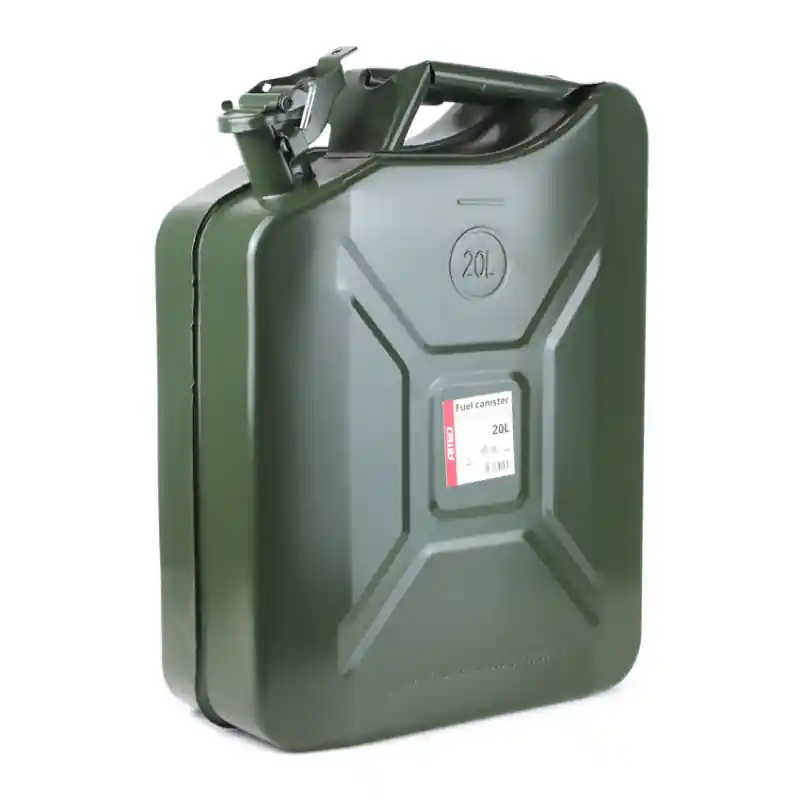 Bidon Metalic 20L pentru Combustibil - Canistra Metalica Benzina/Motorina Disponibil imediat